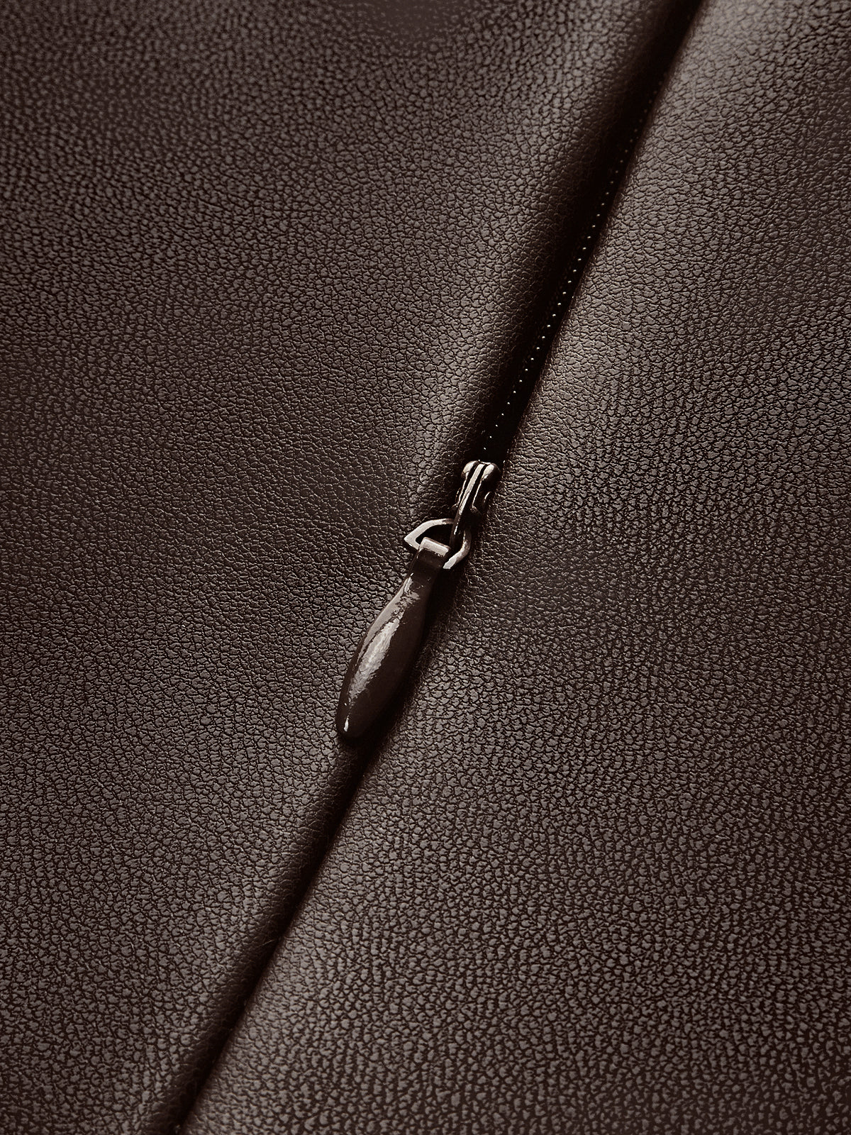 Anton/Vestido de tiras delgadas de cuero sintético