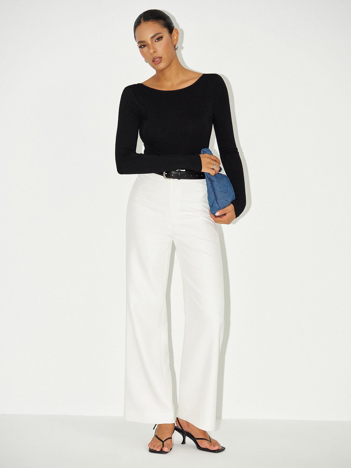 Alexia/ Body sin sujetador de manga larga sin espalda